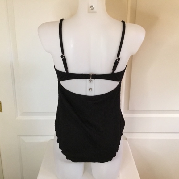 Women’s Scallop Trim Cutout One Piece Bathing Suit - Picture 5 of 8